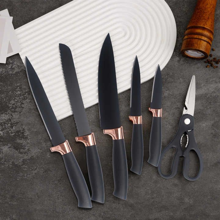 Set profesional de ustensile și cuțite – 19 piese esențiale în orice bucătărie